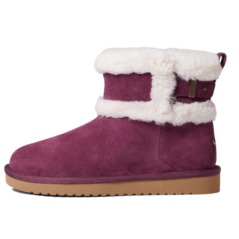 Koolaburra by UGG Plum Barlee Mini Suede Boots - Picture 4 of 7